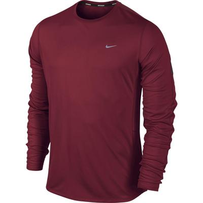 Nike Mens Racer Long Sleeve Shirt - Gym Red - main image