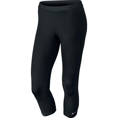 Nike Womens Tennis Capri - Black/Matte Silver - main image