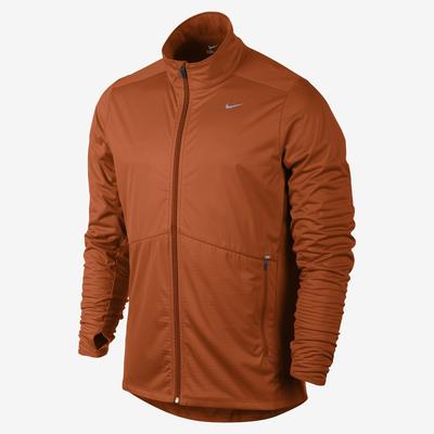 Nike Mens Element Shield FZ Running Jacket - Orange/Reflective Silver - main image