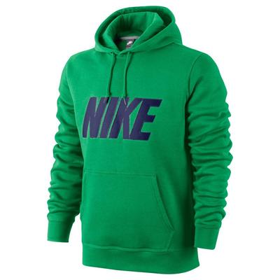 Nike Mens Club Dash Graphic Hoodie - Green/Blue - main image