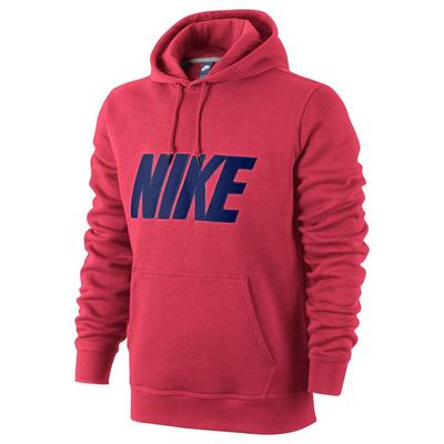 Nike Mens Club Dash Graphic Hoodie - Red/Blue