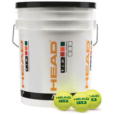 HEAD TIP Green Trainer Junior Tennis Balls (6 Dozen - 72 Balls) - main image