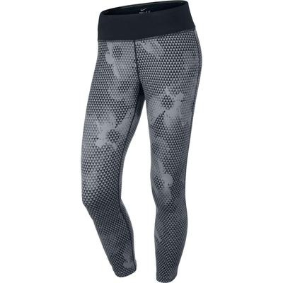 Nike Womens Epic Run Printed Tights - Cool Grey/Black/Matte Silver - main image