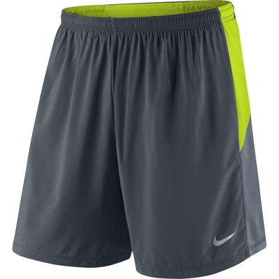 Nike Mens 7" Pursuit 2-in-1 Shorts - Classic Charcoal/Volt - main image
