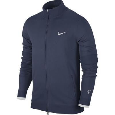 Nike Mens Premier RF Cover-Up Jacket - Midnight Navy/Metallic Silver - main image