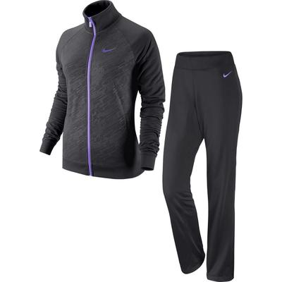 Nike Womens Standout Tracksuit - Black/Hyper Grape - main image