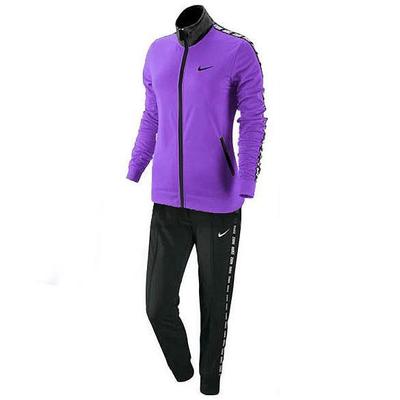 Nike Womens Standout Tracksuit - Hyper Grape/Black - main image