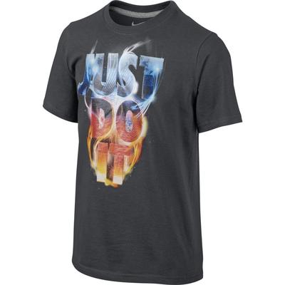 Nike Boys Just Do It T-Shirt - Anthracite - main image