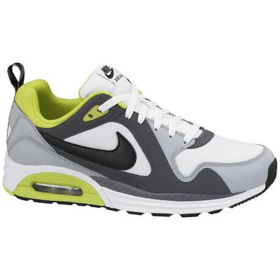 Nike Mens Air Max Trax Running Shoes - White/Volt/Wolf Grey