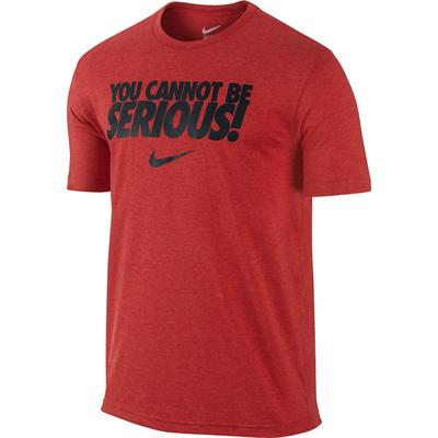 Nike Mens "You Cannot Be Serious" Tee - Red - main image