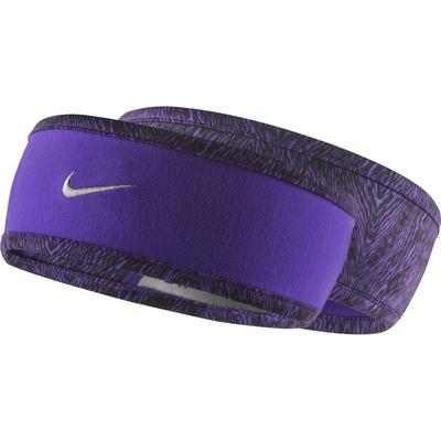 Nike Womens Run Cold-Weather Reversible Headband - Grape/Reflective Silver - main image