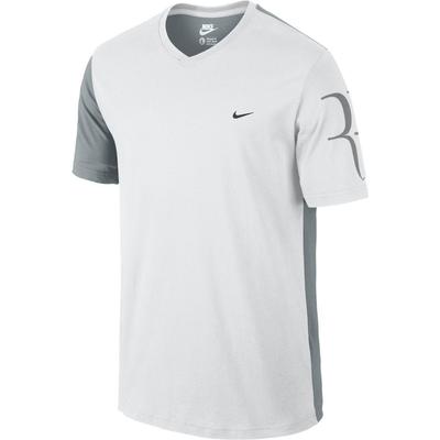Nike Mens Premier RF Cotton Tee - White/Silver Wing - main image