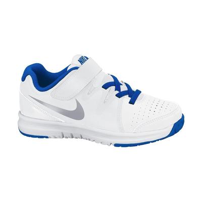 Nike Little Boys Vapor Court Tennis Shoes - White/Lyon Blue - main image