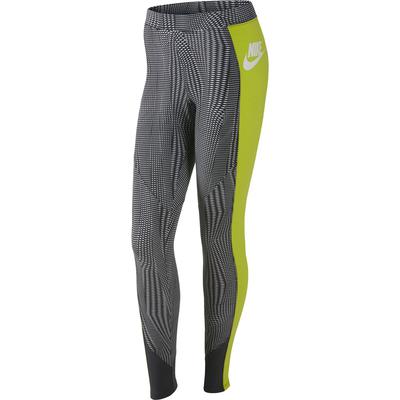 Nike Womens Fly Leggings - White/Cyber - main image