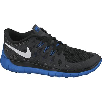 Nike Boys Free 5.0+ Running Shoes - Black/Photo Blue - main image