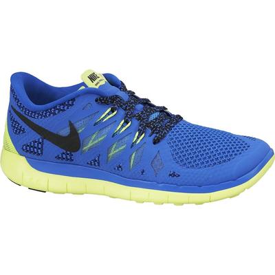 Nike Boys Free 5.0+ Running Shoes - Hyper Cobalt/Midnight Navy - main image