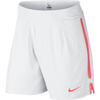 Nike Mens Premier Gladiator 7" Shorts - White/Hot Lava - main image