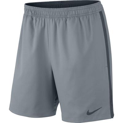 Nike Mens Court 7" Tennis Shorts - Dove Grey/Classic Charcoal - main image