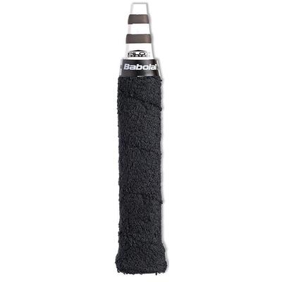 Babolat Badminton Towel Grip (Pack of 2) - Black & White