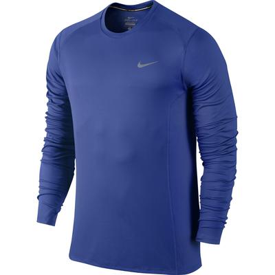 Nike Mens Dri-FIT Miler Long Sleeve Top - Game Royal - main image