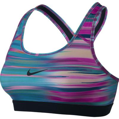 Nike Pro Classic Swift Bra - Blue/Fuchsia - main image