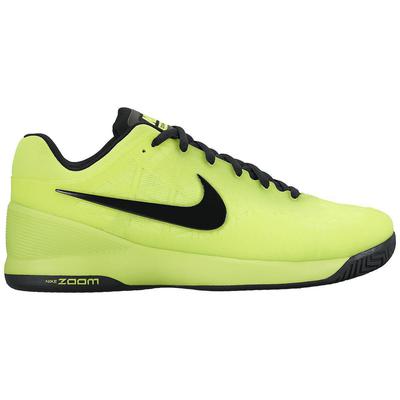 Nike Kids Zoom Cage 2 Tennis Shoes - Volt/Black - main image