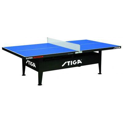 Stiga Super 10mm Outdoor Table Tennis Table - Blue - main image