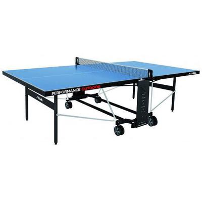 Stiga Performance 5mm Outdoor Table Tennis Table - Blue - main image