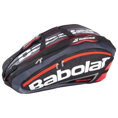 Babolat Team Line 12 Racket Tennis Bag - Black/Fluo Red - main image