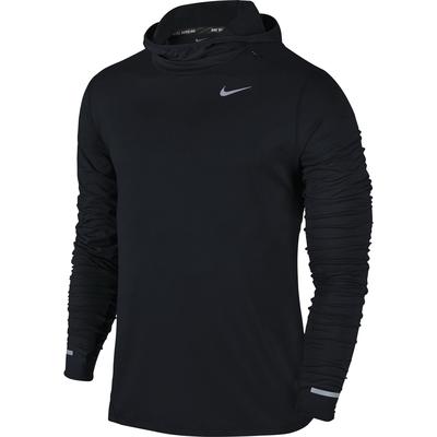 Nike Mens Dri-FIT Element Hoodie - Black/Silver - main image
