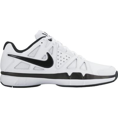 Nike Kids Air Vapor Advantage Leather Tennis Shoes - White/Black - main image