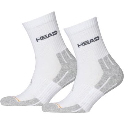 Head Performance Short Crew Socks (3 Pairs) - White - main image