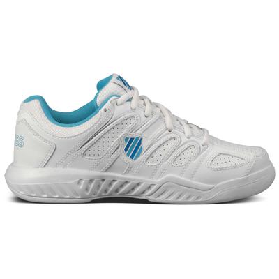 K-Swiss Womens Calabasas All Court Tennis Shoes - White/Blue - main image