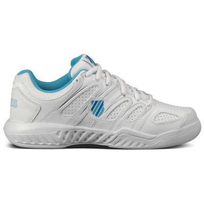 K-Swiss Womens Calabasas Omni Tennis Shoes - White/Blue - main image