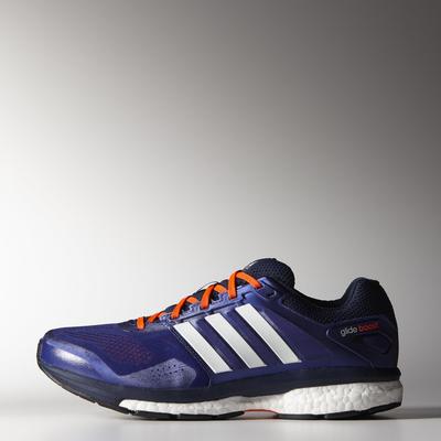 Adidas Mens Supernova Glide 7 Running Shoes - Purple/White - main image