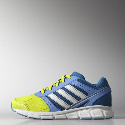 Adidas Kids Hyperfast Running Shoes - Blue/Yellow - main image