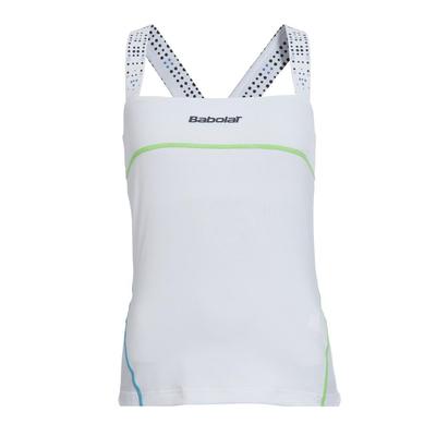 Babolat Womens Match Performance Tank Top - White - main image