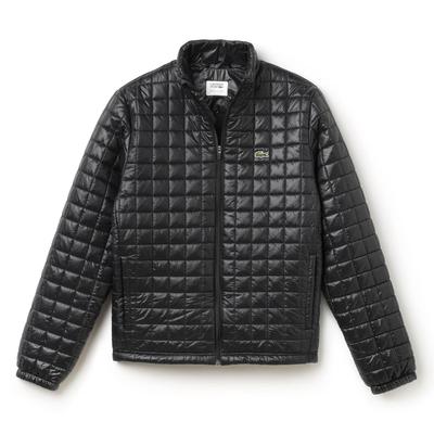Lacoste Sport Mens Quilted Jacket - Black