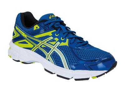 Asics Boys GT-1000 2 GS Running Shoes - Blue/Lime - main image