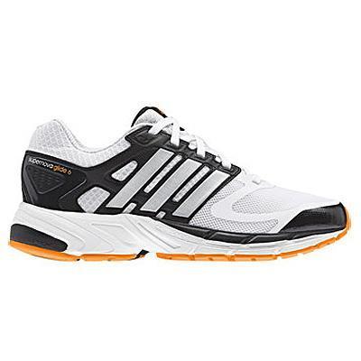 Adidas Kids Supernova Glide 6 Running Shoes - White/Black/Solar Zest - main image