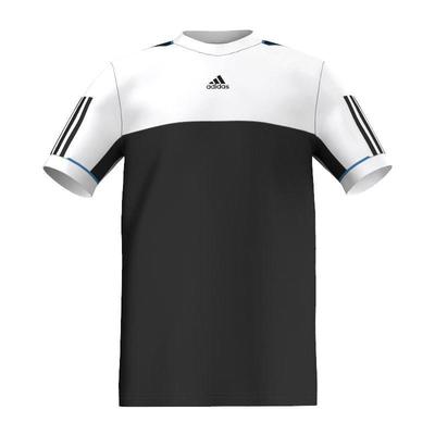 Adidas Boys Response Tee - White/Black  - main image
