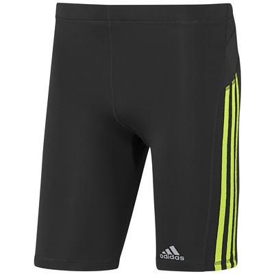Adidas Mens Response Shorts Tights - Black/Yellow - main image