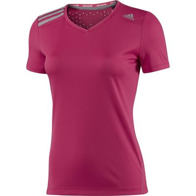 Adidas Womens ClimaChill Tee - Vivid Berry - main image