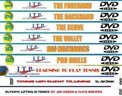 MCTA 9 Disc Tennis Coaching DVD Collection - main image
