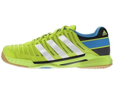 Adidas Mens adiPower Stabil 10.1 Indoor Court Shoes - Solar Slime - main image