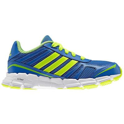Adidas Kids AdiFast Running Shoes - Blue/Lime - main image