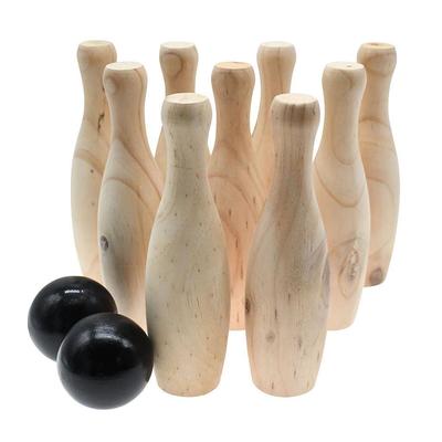 Gioco Wooden Bowling Set