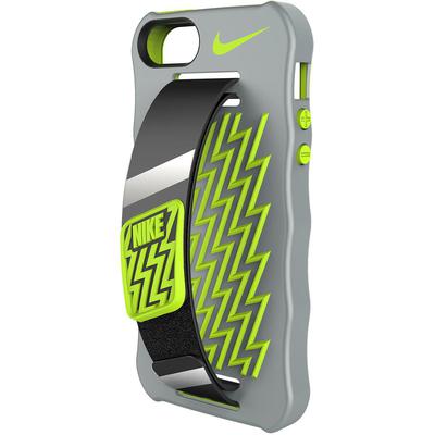 Nike Handheld Phone Case for iPhone 5/5S - Silver/Volt