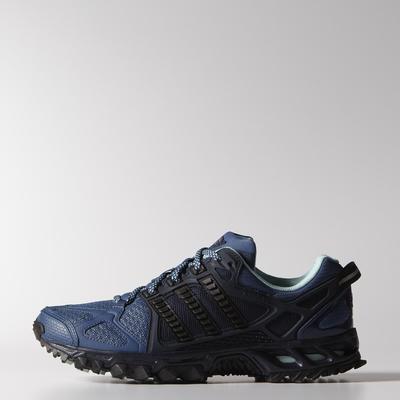 Adidas Womens Kanadia Tr 6 W Textile Running Shoes - Vista Blue/Mint - main image