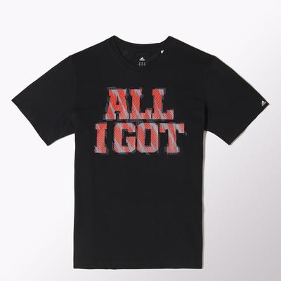Adidas Mens All I Got Tee - Black - main image